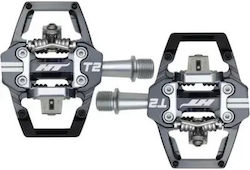 HT Bicycle Clipless Pedals Purple HT Bicycle Clipless Pedals Purple