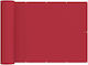 vidaXL Red Shade Divider with PU Coating 1.5x5m...