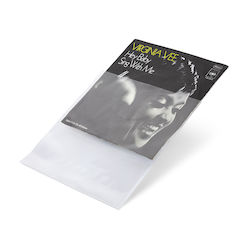 Dynavox "single 7" Outer Sleeves" Single Vinyl Record Outer Sleeves 7"lp's 50pcs