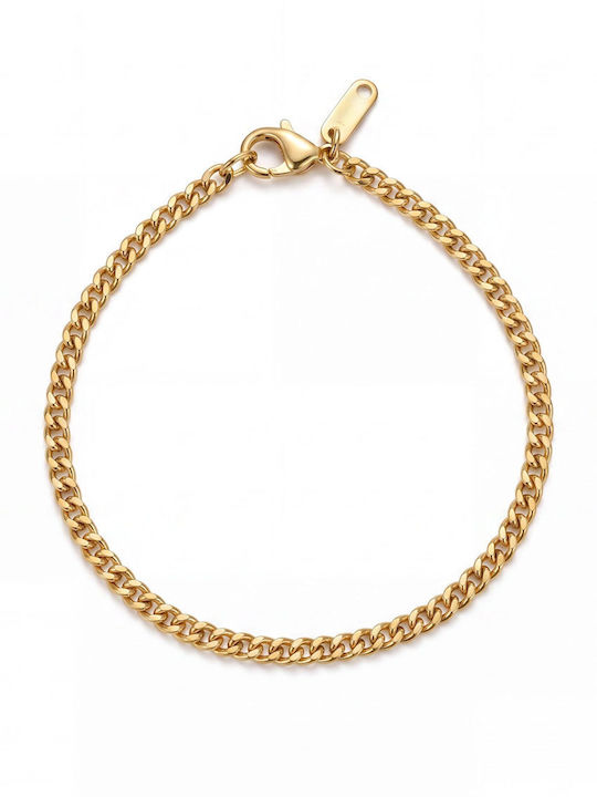 Rebekka Gold Plated Anklet Made of Steel