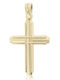 Chrilia Gold Cross 9K Without Chain