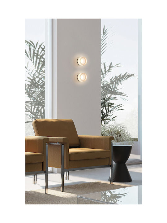 Wall Lamp with Integrated LED and Warm White Light