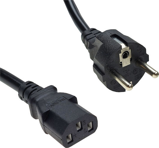Cablu de Alimentare 230v C13 Drept 0,3m