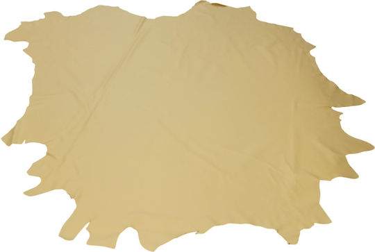 JGS S.A. Soft Yellow Upholstery Leather for Furniture B7 4 89m² Napa Cowhide