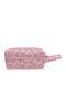 Toiletry Bag Cosmetics Handle 4 Colours 18x10x6.5cm