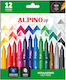 Alpino Markers 12 Colors Set 12 Pieces