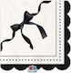 Black Party Napkins 16 Pieces
