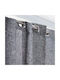 To megalo pazari Curtain with Gray Grommets 270x280cm