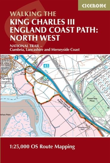 Walking The King Charles Iii England Coast Path: North West - Cumbria Map Booklet - Cicerone Press - Paperback / Softback