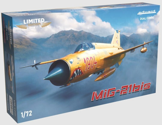 Eduard Plastic Kits 1:72 Mig-21bis Dual Combo Limited