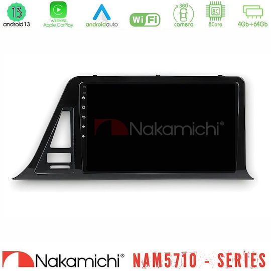 Nakamichi Car Audio System for Toyota C-HR 2017-2022 Bluetooth USB WiFi GPS Apple CarPlay Android Auto with 9" Touch Screen