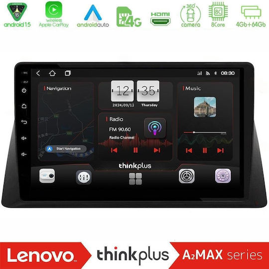 Lenovo Thinkplus A2max Series 8core Android15 4+64gb Honda Wr-v 2024-> Navigation Multimedia Tablet 10"
