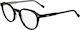 Zeiss Zs24542 001 Herren Kokkali Brillengestelle mit Rezept Rund Schwarz