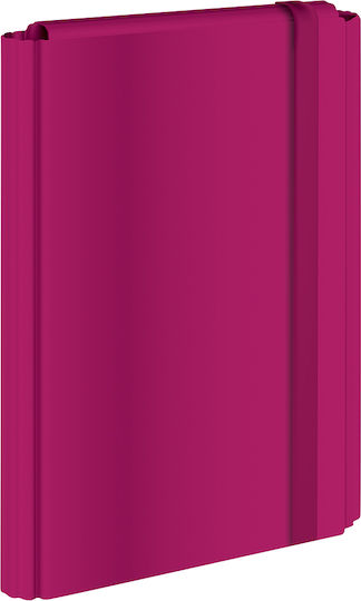 Dosar De Fișiere Cu Elastic A4+ Fuchsia Interdruk