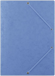 Folder Elastic Band A4 Pressboard Kbk Blue 06.070.9002