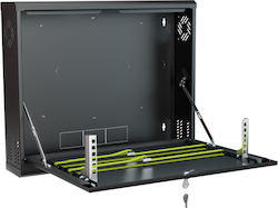 Окачен Rack Кабинет Cr19-2u-130-b Stalflex