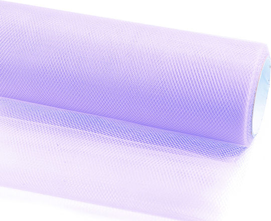 Smooth Tulle Lilac 15cm X 9m 1pc