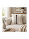 My Home Luxury Decorative Pillow Case White 45x45cm