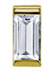 Crazy Needles Charm Cu Pietre Placat Cu Aur Cu Zircon