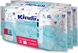 Kindii Baby Wipes 3x180pcs