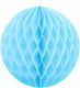Blue Tissue Paper Ball 10 Cm 1 Pc