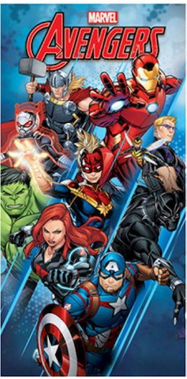 Disney Exk336254 Avengers Kids' Beach Towel 70x140cm