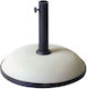Zita Plus Umbrella Stand Concrete Ecru 50x50x37cm
