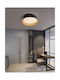 Ceiling Light Black with Integrated LED