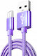 Koanni Micro-USB-Kabel Schnellladung Schnelles Laden Lila