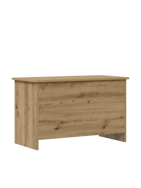 vidaXL Decorative Wooden Brown Trunk 80x40x50 cm
