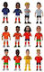 Giochi Preziosi World Cup C 7 см Многоцветни Миниатюри