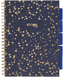 Strigo Caiet Spiral A4 100 Foi Negru Strigo Caiet Spiral A4 100 Foi Negru