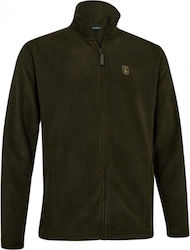 Deer Atlas Light Fleece Cardigan Deer Atlas Light Fleece Cardigan