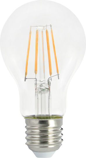 Aca LED Лампа 8.5W За Цокъл E27 И Форма A60 Хладно Бяло 1055 Лумени