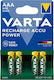 Varta Power Aaa 800mah Nimh Rechargeable Battery Small Cells 4pcs