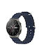 Curea Ocean Silicon Realme Watch 5 22mm Albastru Închis