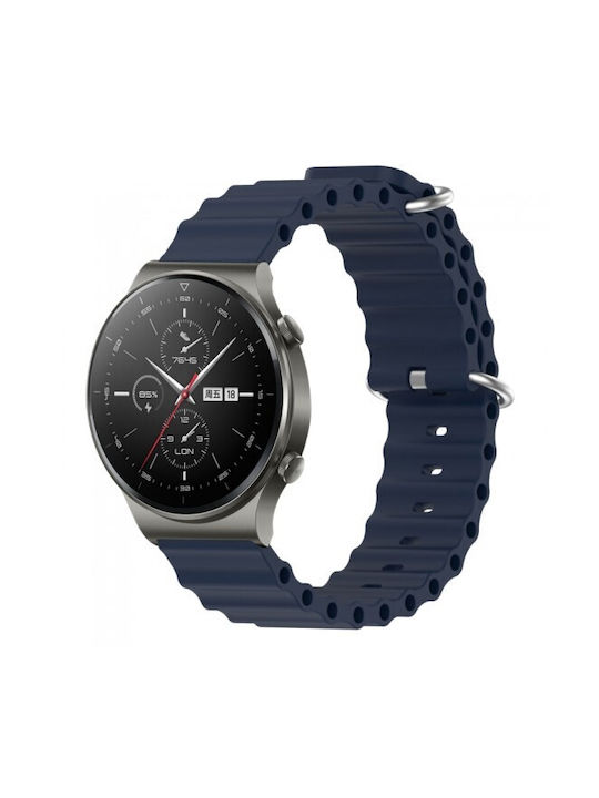 Λουράκι Ocean Silicone Xiaomi Watch 5 47mm 22mm Dark Blue