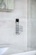 Stewehome Hair Dryer Support Stand Stainless Steel Self-Adhesive White