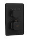 Deante Built-in Faucet Mixer for Shower Black