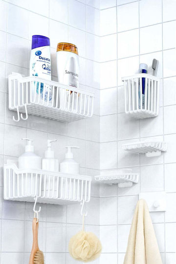SteweHome SteweHome Badezimmerzubehör-Set Kunststoff Weiß 6 Stücke