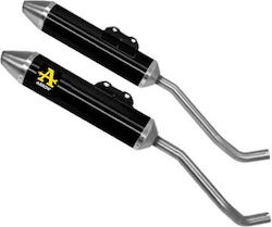Arrow Exhaust Aluminium Dark Thunder Steel End Cap Yamaha Xt 660 R Xt 660 X '04-'16 72603aon.alum Dark