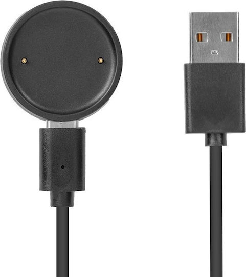 Tactical Cablu De Încărcare Usb Încărcător Pentru Xiaomi Amazfit Bip6/Active 2/2 Square Negru