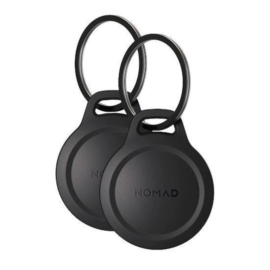 Nomad Rugged Калъф за AirTag в черен цвят 2 броя