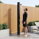 vidaXL Pool Shower Solar Made of PVC 217x18 cm ...