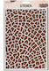 Design Schablone Blattadern Dekorative Schablone "Blattadern" 21,0x29,6 Cm