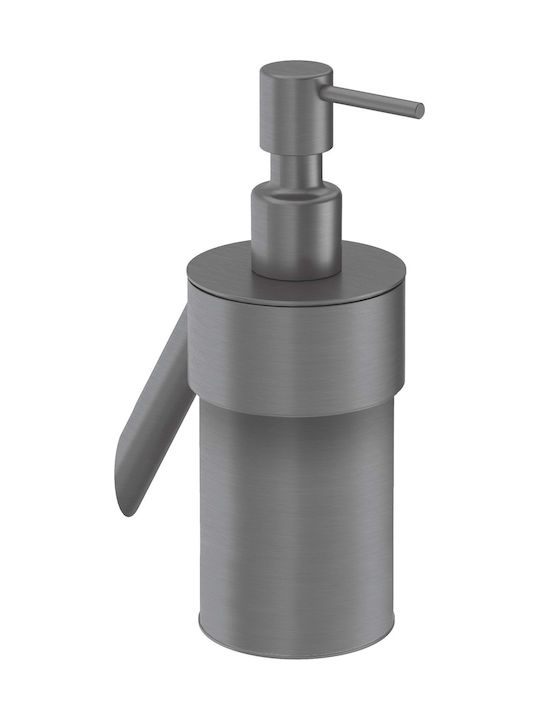 Deante Επιτοίχιο Dispenser από Ανοξείδωτο Ατσάλι Γκρι