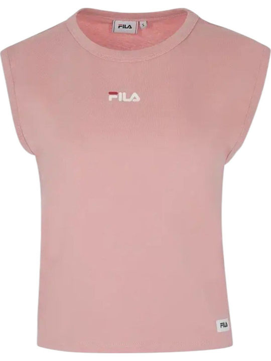 FILA Apunws26035mlwrose Γυναικεία Μπλούζα Αμάνι...