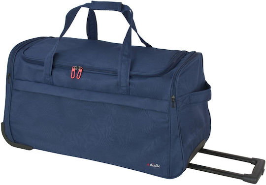 Dielle Sak Voyage 87.8l Blue with Wheels Fabric M70xW33xH38cm