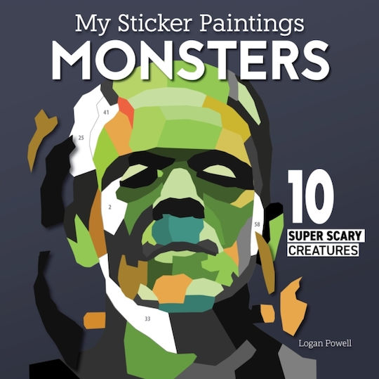 My Sticker Paintings: Monsters - Fox Chapel Publishing - Paperback / Softback