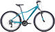 Ideal Trial 26 Blaues Mountainbike mit Geschwindigkeiten